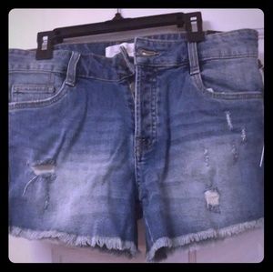 Old School Wash Treasure & Bond  Girls jean shorts